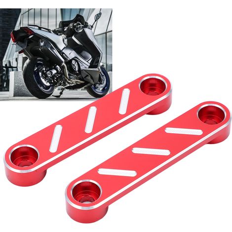Protection de garde-boue avant pour moto YAMAHA TMAX 530 2015-2018 et 530 SX/DX 2017-2018 (rouge). (1/5)
