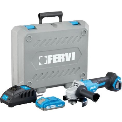 Fervi FB20AG3AB-12B Smerigliatrice angolare 125 mm Brushless a batteria 20 V (1/2)
