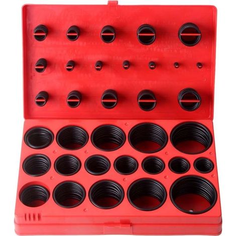 O-ring Nitrile rubber gasket Plastic box gasket Plastic box gasket Combination tool set 419-piece sealing ring (1/2)