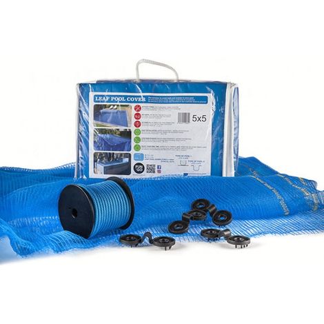 MALLA PARA PISCINA 4x4m LEAF POOL COVER (1/5)