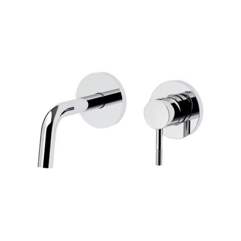 Ensemble extérieur pour mitigeur encastré de lavabo, bec et aérateur 248 mm. Paffoni série Jolly JLBOX106CR70 Chromé (1/2)