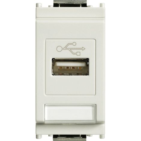 Idee usb-datensockel weiss 16368.b