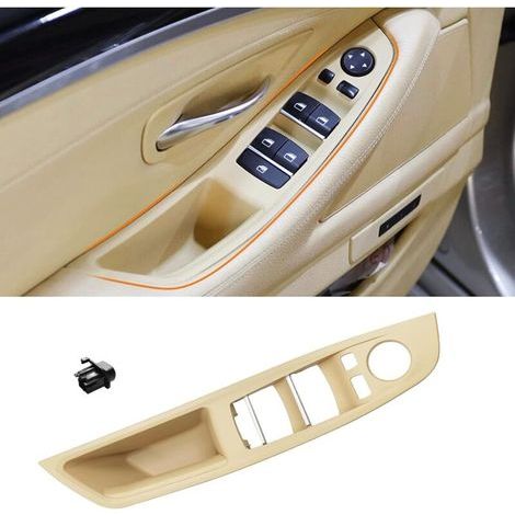 Pour BMW Série 5 F10/F11 Poignée De Porte, Poignée De Porte Avant, Poignée Intérieure Gauche F10 F11 : 520 523 525 528 530 535 (2010-2016) - Beige (1/5)