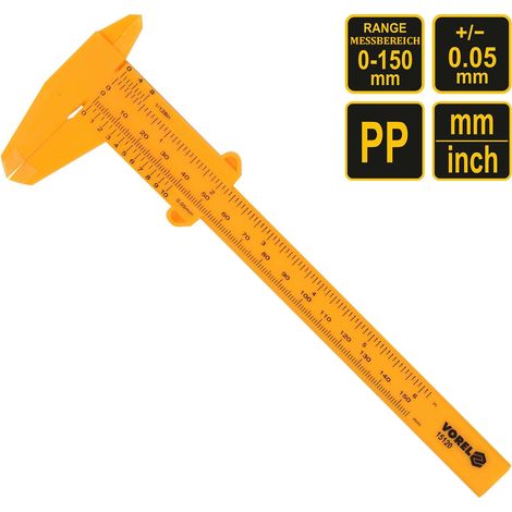VOREL KUNSTSTOFF-BREMSSATTEL 150mm (1/4)