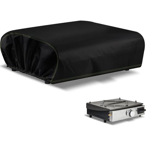 Grillabdeckung 65x60x25cm wetterfest für Plancha, Gasgrill, Elektrogrill, Pizzaofen (1/5)