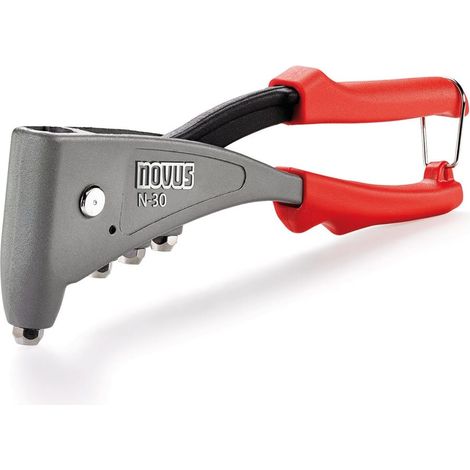Novus N-30 remachadora manual gris y rojo resistente (1/2)