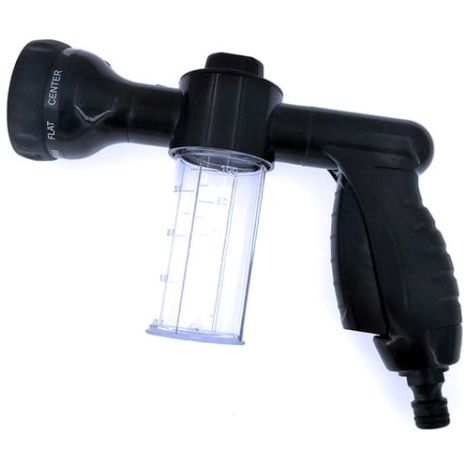 Lance à mousse portable pour voiture Vattenpistol Bilar outil de lavage noir (1/5)