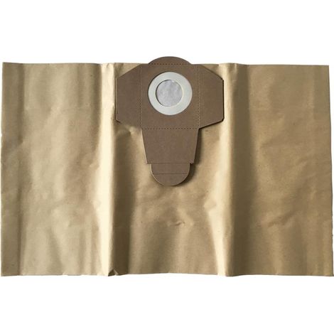 Papierfilterbeutel 20 L, (hohe Reißfestigkeit, braun)
