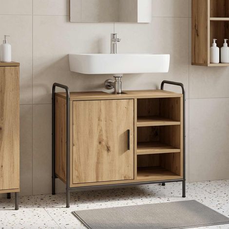 Mobile da Bagno Rovere Artigianale 65,5 x 34 x 61 cm vidaXL (1/5)