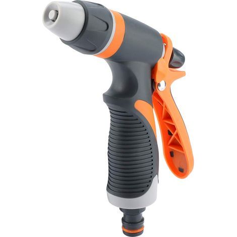 Buse de Pulvérisation de Tuyau Haute Pression Buse de Tuyau D'arrosage Pistolet de Nettoyage en Mousse pour Lavage de Voiture, Arrosage des Plantes et Douche pour Animaux de Compagnie (1/5)