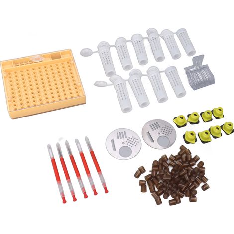 Système d'élevage de reines en plastique, kit de greffage pour l'élevage de reines d'abeilles, outils et fournitures apicoles