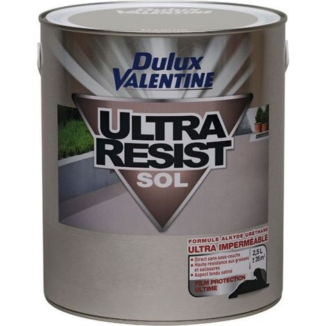 Val.sols Ultra Résist.2.5l Blanc - Dulux Valentine
