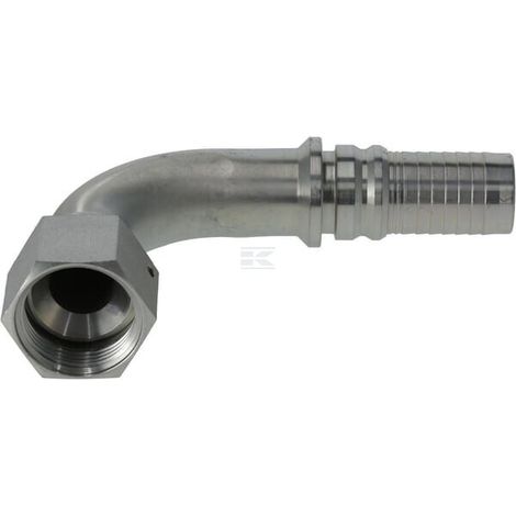 Racor de prensado 4SH DN25-5.1/16" UNF a 90掳 ALFAGOMMA DKJH252190G2 (1/3)