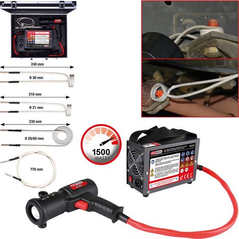 KS Tools Induktions-Heizpistolen-Satz, 5-tlg, 1,5 KW (1/3)
