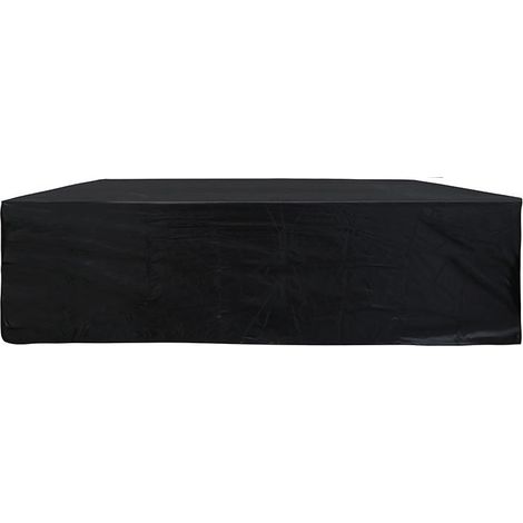 Strapazierfähige, rechteckige Tischabdeckung für den Außenbereich, 200 x 160 x 70 cm, wasserdichtes 420D Oxford-Gewebe, Schutz für Gartenmöbel, Allwetterabdeckung