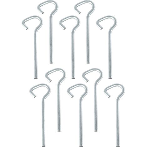 Piton Crosse Court P - Pour fixation bâche couverture de piscine - Inox - Lot de 20 pièces - POOLCO (1/2)