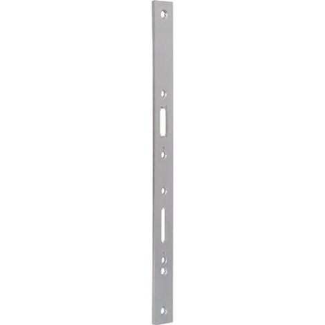 Stulpunterlage B9050 VA silber B.24xL.270mm ktg.DIN L/R fl.BKS (1/2)