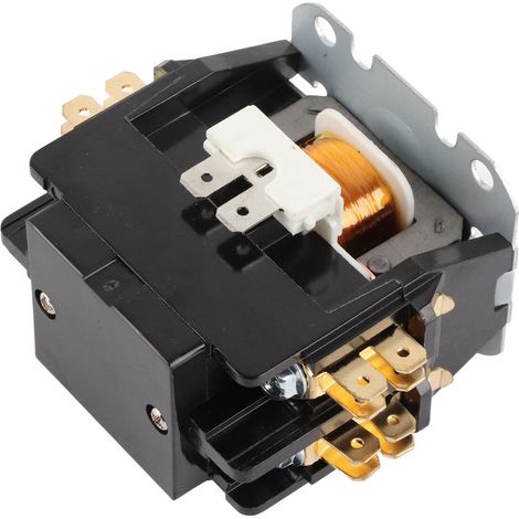 AC-Schütz CJX9 25 2P, Silberlegierungskontakt, flammhemmendes PP-Gehäuse, 25 A, Klimaanlagen-AC-Schütz, 240 V (1/5)