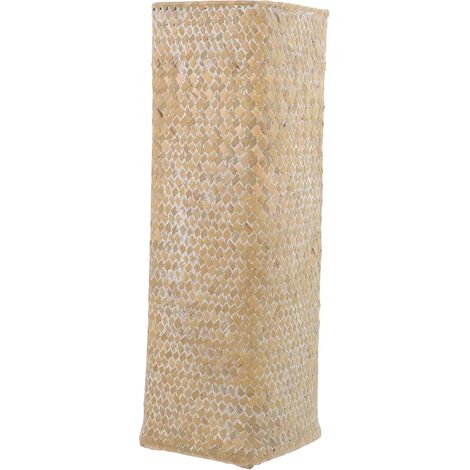 Vase en Jonc De Mer Fait Main Petit Panier en Osier Support De Fleurs Créatif pour La Décoration Intérieure (1/5)