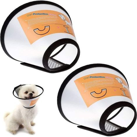 Verstellbare Teile für Katzenkragen, Kunststoff-Schutzkragen für kleine bis mittelgroße Hunde und Katzen (1/5)
