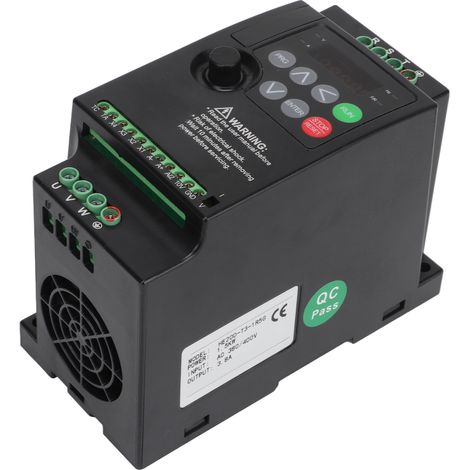 Frequenzumrichter (VFD) 1,5 kW, Eingang AC 380–400 V, Ausgang AC 380 V, 3-phasig, für Pumpendrehmaschine (1/5)