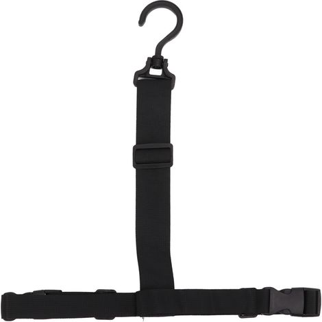Pince de suspension pour cuissardes de pêche extérieur, boucle pivotante 360°, sangle réglable pour bottes de pêche (1/5)