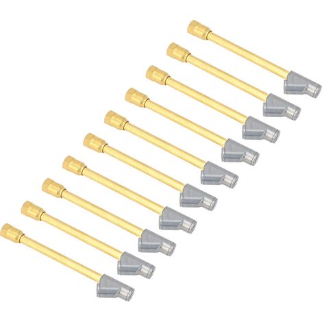 10 raccords pneumatiques double tête 1/4 NPT, connexion 2 voies, embout rapide, pour moto (1/5)