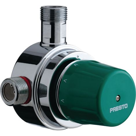 Valvola miscelatrice PRESTOTHERM 84 L - PRESTO - Ingresso e uscita G1'. Sicurezza antiscottatura - 84007