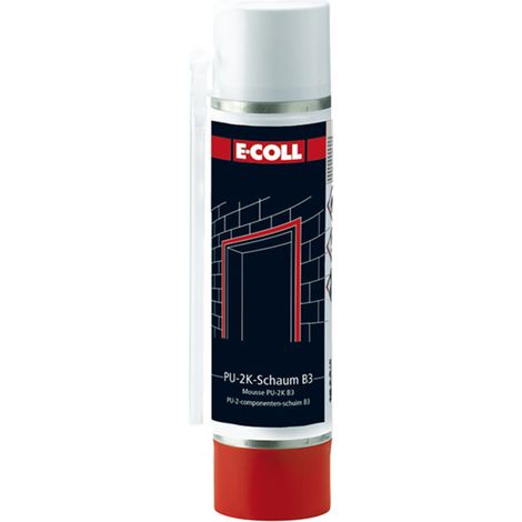 E-COLL PU-Montageschaum 2K Turbo 400ml B3 (MDI-haltig) 12 Stk (1/4)