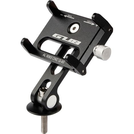 Supporto per cellulare da bicicletta in lega di alluminio antiscivolo, per telefoni da 3,7 a 7,2 pollici. (1/5)