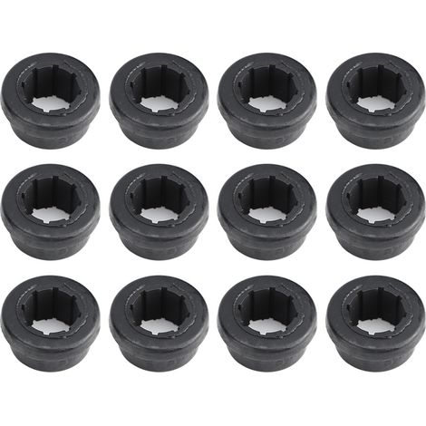 Kimiss Set di 12 boccole per braccio di controllo inferiore posteriore per regolazione camber. Boccole per camber posteriore per braccio di controllo inferiore, adatte per Skunk2 EG EK DC.