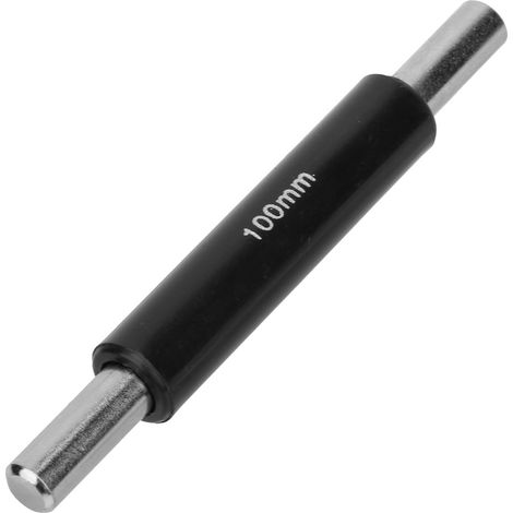 Barre de calibration pour micromètre extérieur standard en acier inoxydable (100 mm) (1/5)