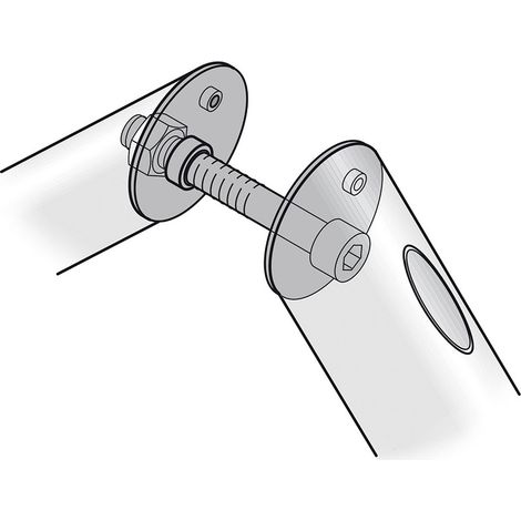 Montaje Pomo de puerta M8 MHK-puerta .M8 Gr.oval TS 75-79