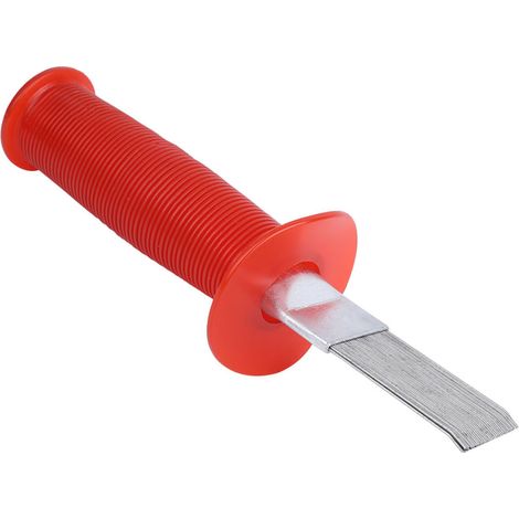 Herramienta manual de reparación y limpieza para aletas de aire acondicionado, peine de serpentín de condensador, acero inoxidable (1/5)