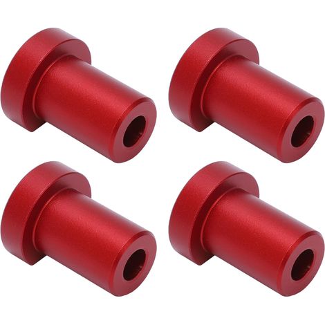 Lot de 4 goupilles d'établi 19 mm alliage d'aluminium robuste butée de bouvetage bois travail du bois surface anti-dérapante (1/5)