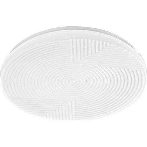 "Plafoniera LED STREAM 48W in acrilico bianco con funzione CCT 60 cm."