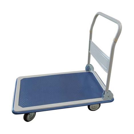 CARRELLO + PIATTAFORMA EFFE  RUOTE PIENE CM 48X73 H.CM 82 MAX KG 150