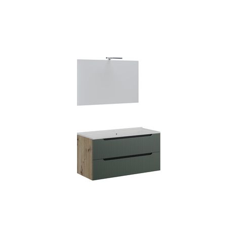 MOBILE BAGNO COMFORT 2C CANNET 100 ROV/VERDE SAL
