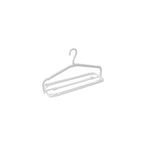 Porte-vêtements pliable à longueur réglable - Solution de rangement pour serviettes, pantalons, maison, dortoir
