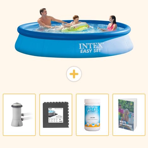 Intex Piscine Easy Set Ronde - 366x76 cm - 5-pièces  SCB109 (1/5)