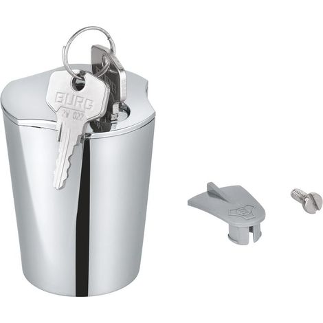 Griff 41000 abschließbar für Eurotec Außenventile chrom (1/2)