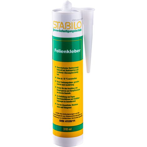 Stabilo Folienkleber 310ml Dichtkleber Dampfbremse Dampfsperre (1/2)