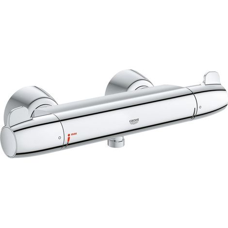 THM-Brausebatt. Grohtherm Special 34667 mit verdeckten S-Anschlüssen chrom (1/5)