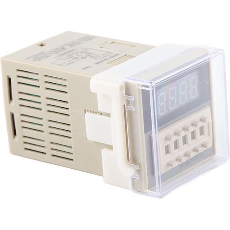 Minuterie de haute qualité O111ROM DH48S‑2Z avec affichage LCD, relais temporisé 8 broches 0,01S‑9999H (24VAC/DC) (1/5)