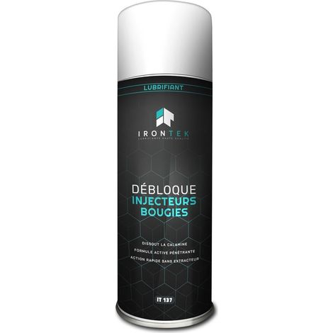 DEGRIPPANT DEBLOQUE INJECTEURS / BOUGIES AEROSOL 500 ML