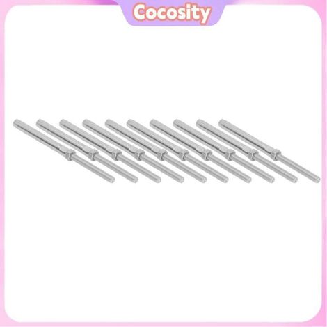 Cocosity Vis tire-fond à sertissage fileté Kit de vis tire-fond à filetage, 10 pièces, outillage taquet M10 M6 3mm/0,12 pouces (1/5)