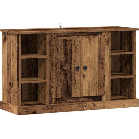 Sideboard Old Wood 100 x 35.5 x 60 cm Engineered Wood vidaXL