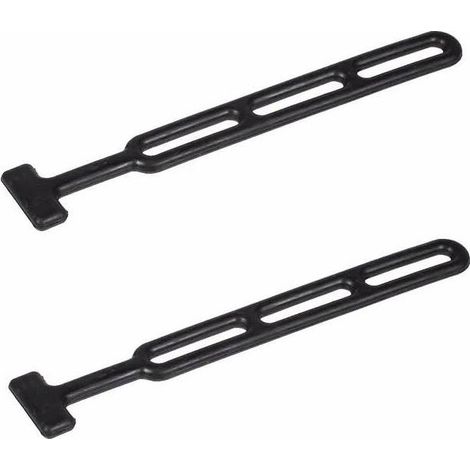 2x tendeur caoutchouc élastique 278mm porte vélo attache capot voiture tracteur remorque sangle piscine jardin extensible (1/2)