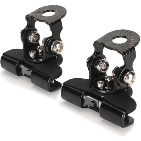 QORVA-Lot de 2 supports de montage pour barre lumineuse LED, kit de support de montage universel pour lampe de travail LED, pour la plupart des voitures, camions, SUV (1/5)
