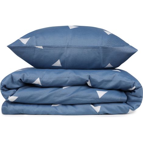 Funda nórdica, funda nórdica, ropa de cama Set Azul Blanco (1/4)